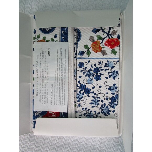 ANA Gen Collection Porcelain-Inspired Tea Mats New Open Box Missing Coasters - Picture 11 of 12
